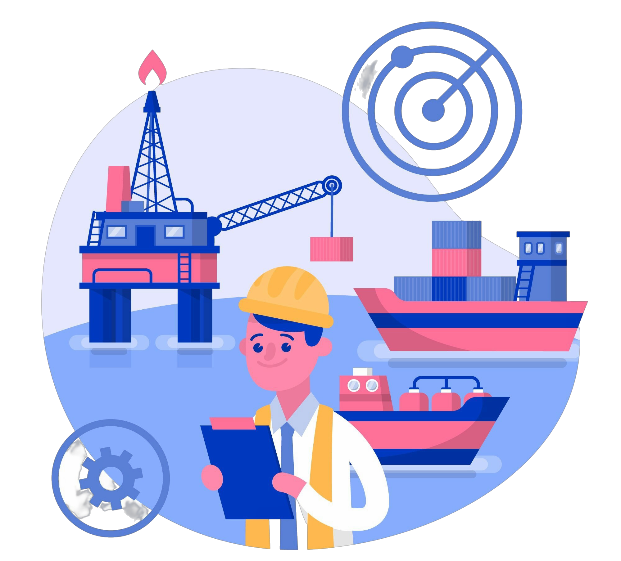 flat-marine-engineering-background 1